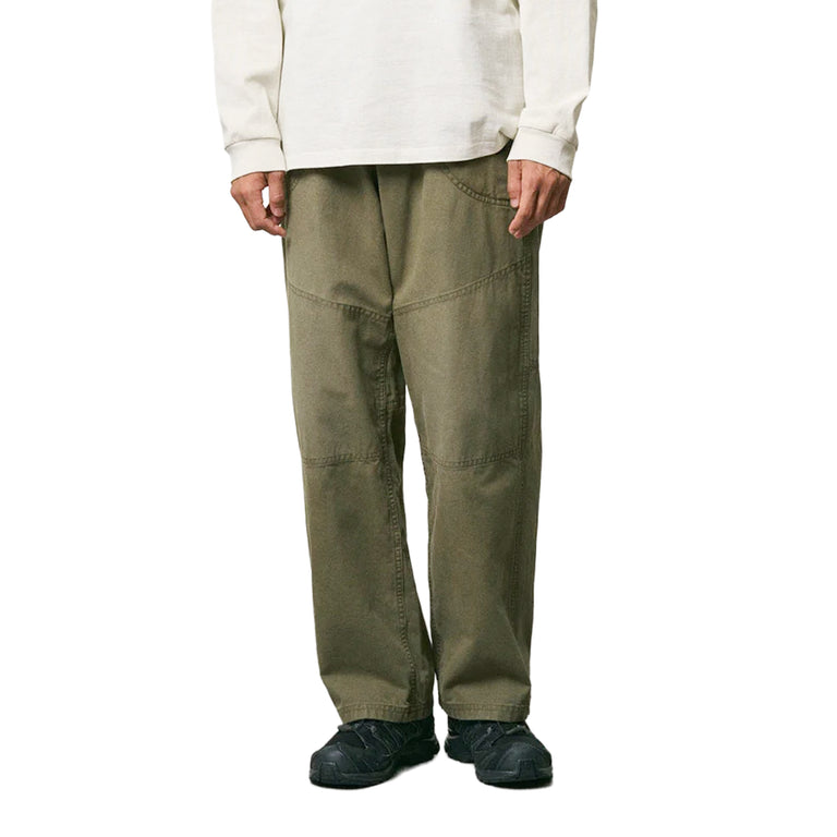 Gramicci Hemp Canvas Double Knee Pant - S / Burnt Olive Pigment - 4
