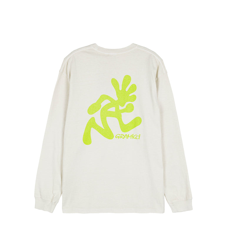 Gramicci Running Man L/S Tee Pigment Dyed - XL / Natural Pigment
