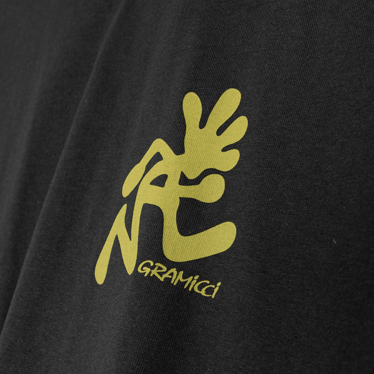 Gramicci Running Man Tee - S / Vintage Black - 4