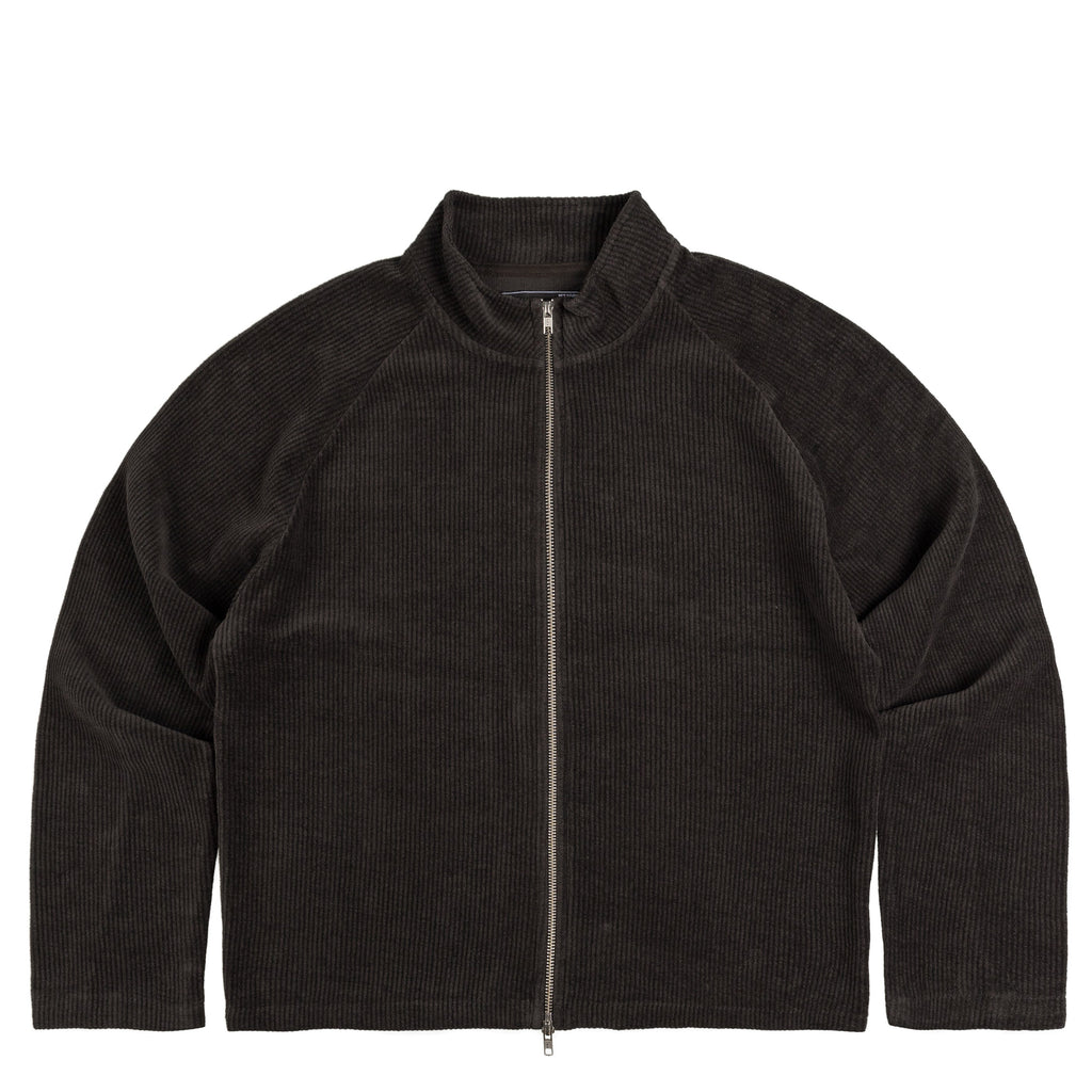 ジャケット・アウター COLN boon knit zip-up dark gray and wander - Zip Up C/W Blouson / Jacket - Dark Grey – Haven