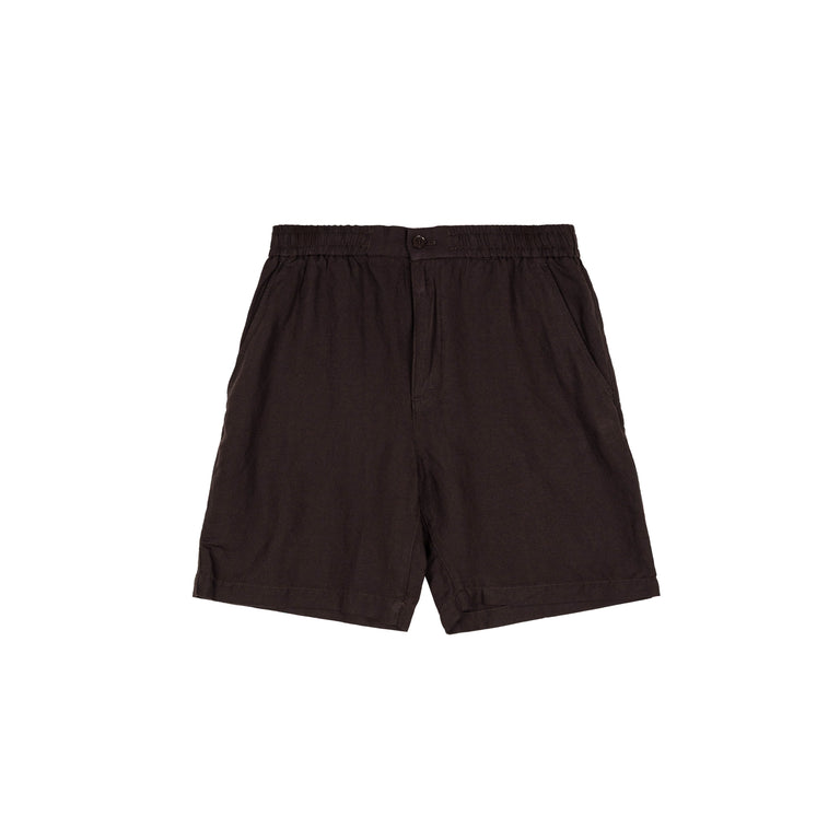 Lacoste	Linen Blend Twill Shorts - L / Buffalo
