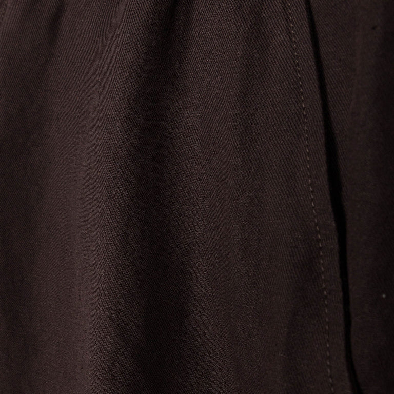 Lacoste	Linen Blend Twill Shorts - L / Buffalo - 5