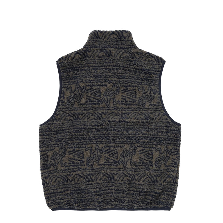 Gramicci x thisisneverthat Reversible Fleece Vest - S / Dark Navy - 2
