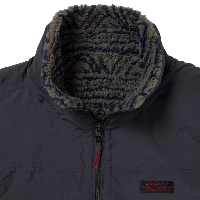 Gramicci x thisisneverthat Reversible Fleece Vest - S / Dark Navy - 5
