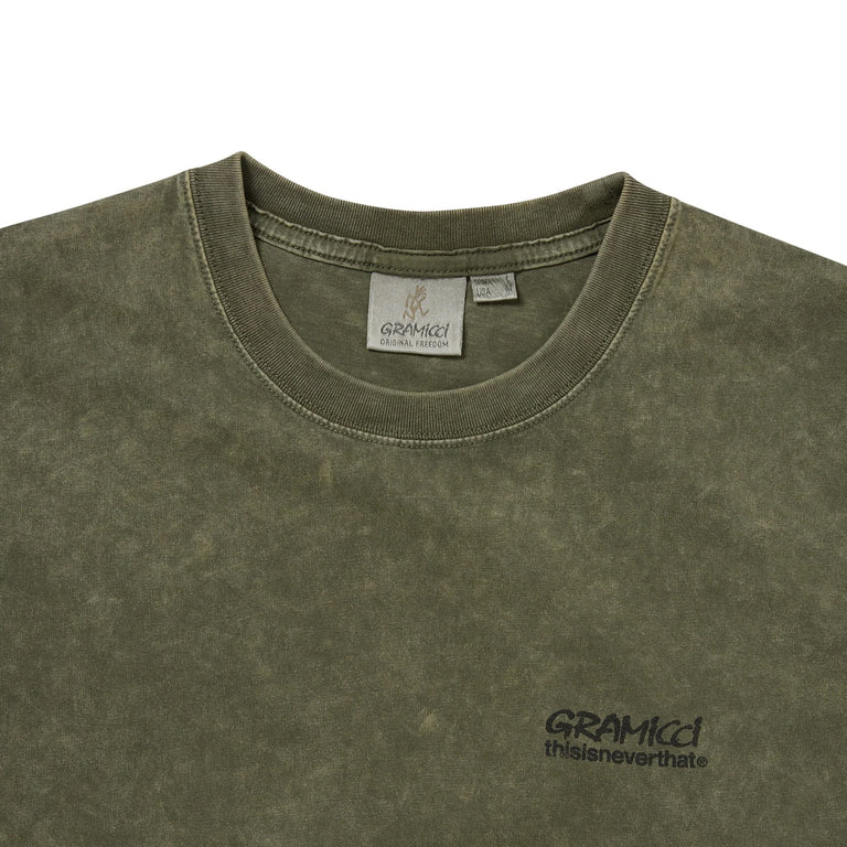 Gramicci x thisisneverthat Original Freedom Tee - S / Dark Olive - 3
