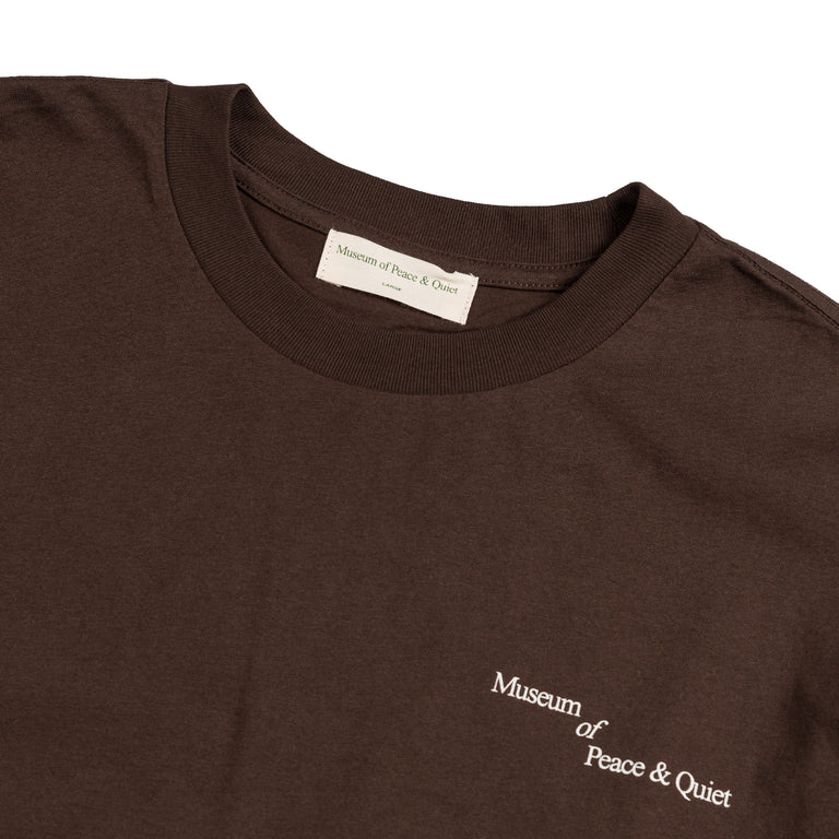 Museum of Peace & Quiet Italic Longsleeve Shirt