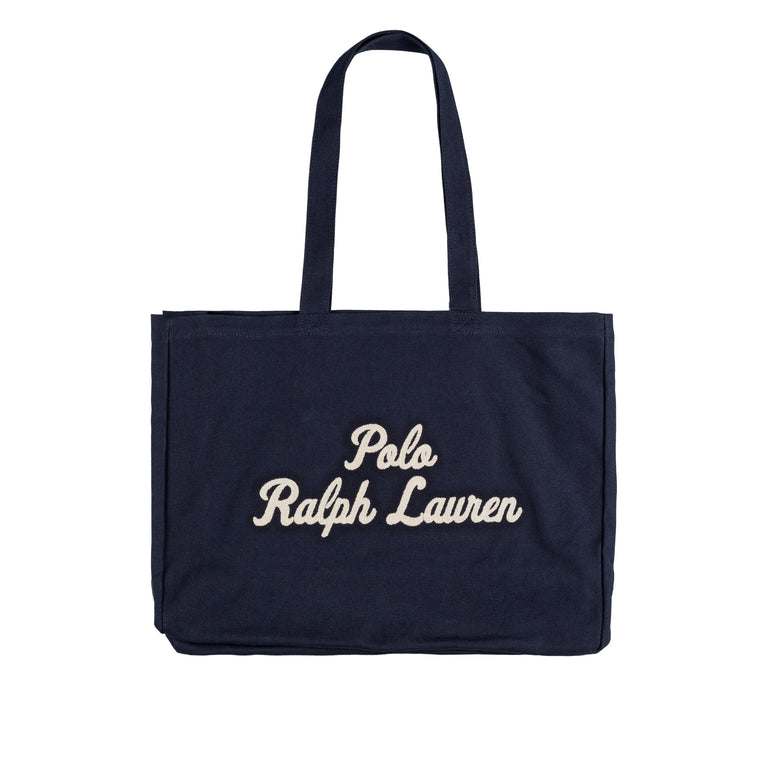 Polo Ralph Lauren Embroidered Canvas Tote Bag