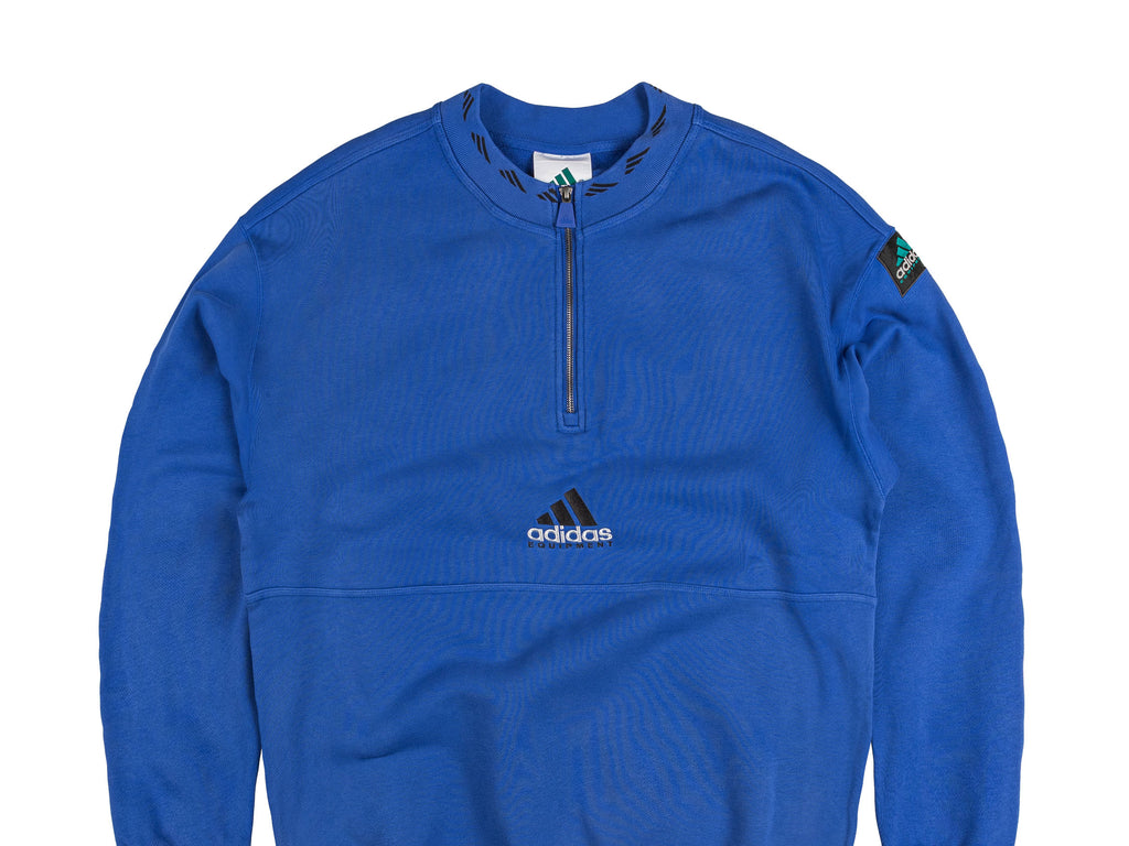 メンズウェア Adidas FablicMix Halfzip L/S adidas 3-Stripes 1/4 Zip Pullover Semi Impact Orange Melange