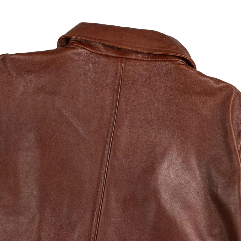 Sunflower Short Leather Jacket