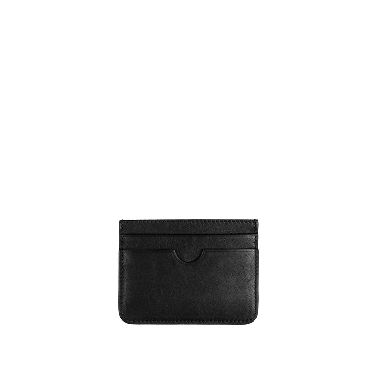 Ami Paris	Smooth Leather Ami De Coeur Card Holder (Black)