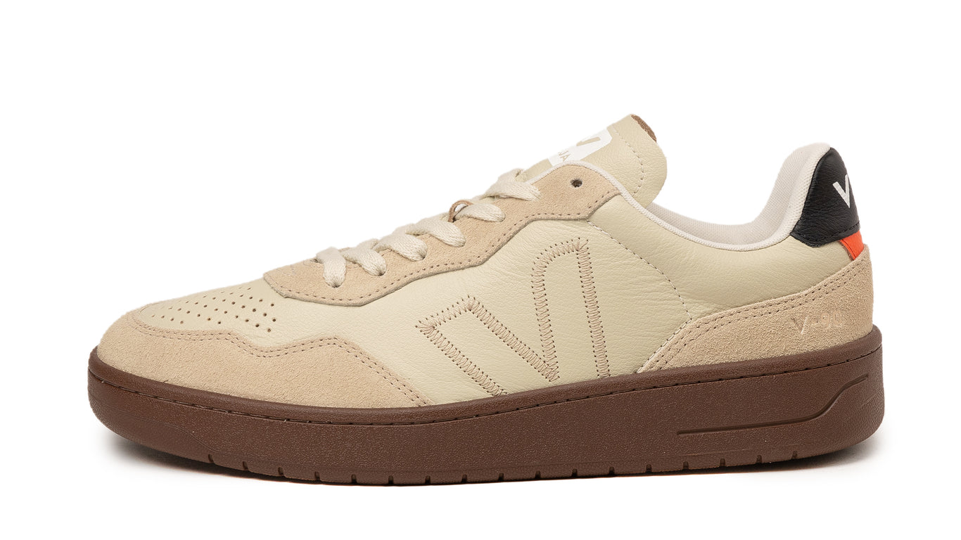スニーカー Veja Sneaker V-90 VEJA V-90 Leather Sneaker - White California – Kempt