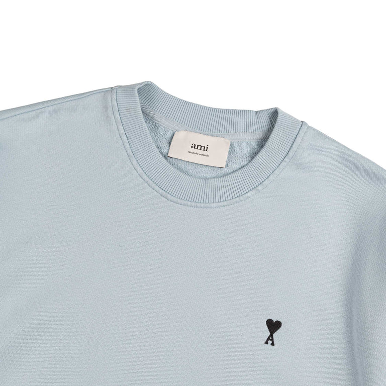 AMI Paris	Ami De Coeur Crewneck Sweater (Sky)