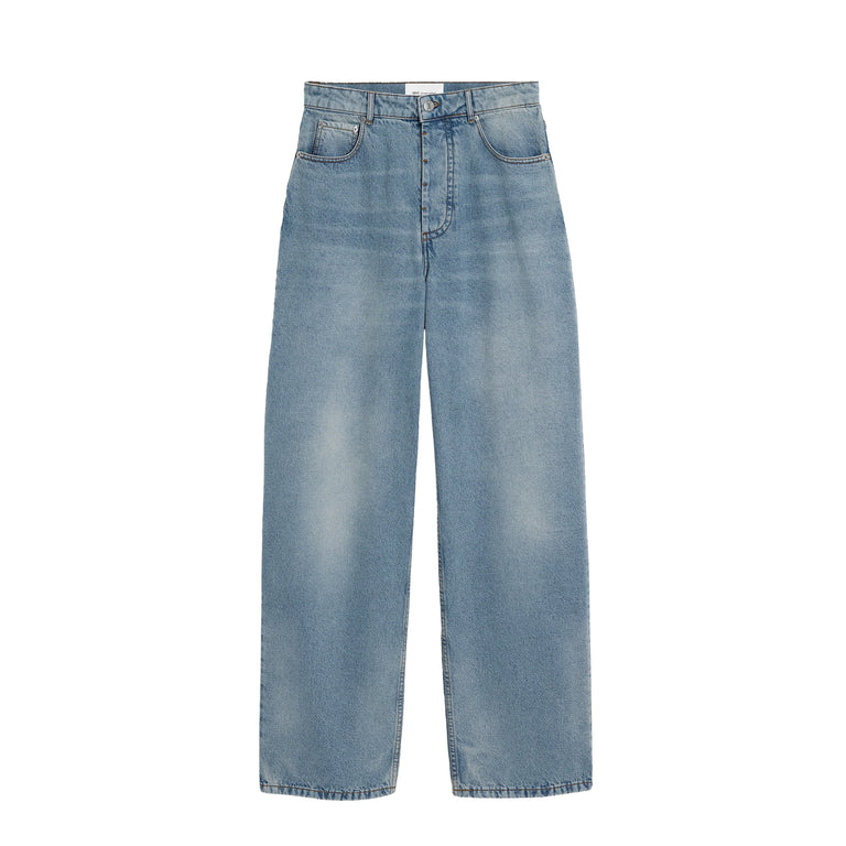 AMI Paris Baggy Fit Jeans - 29 / Bleu Used - 1