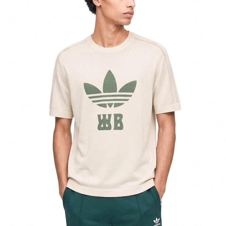 Adidas	x Wales Bonner Knit Shirt - M / Chalk White - 3
