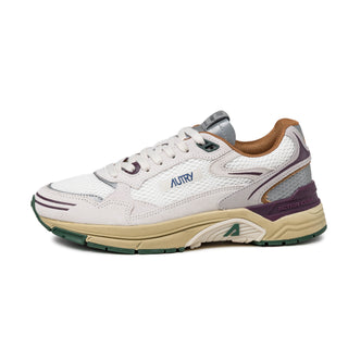 Autry Hyperway  *Suede / Mesh* - 40 / White / White / Fig