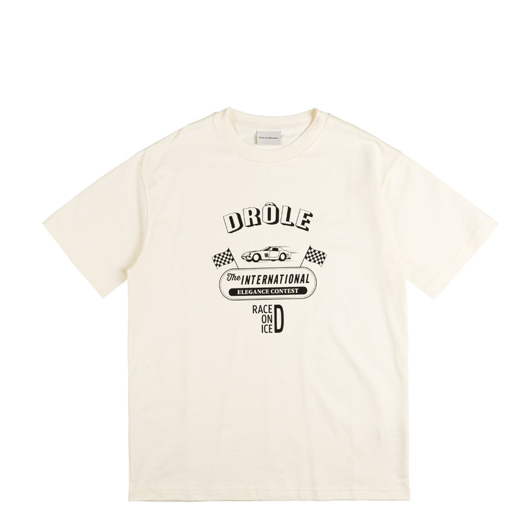 Drole de Monsieur Le T-Shirt Race On Ice - S / Off White
