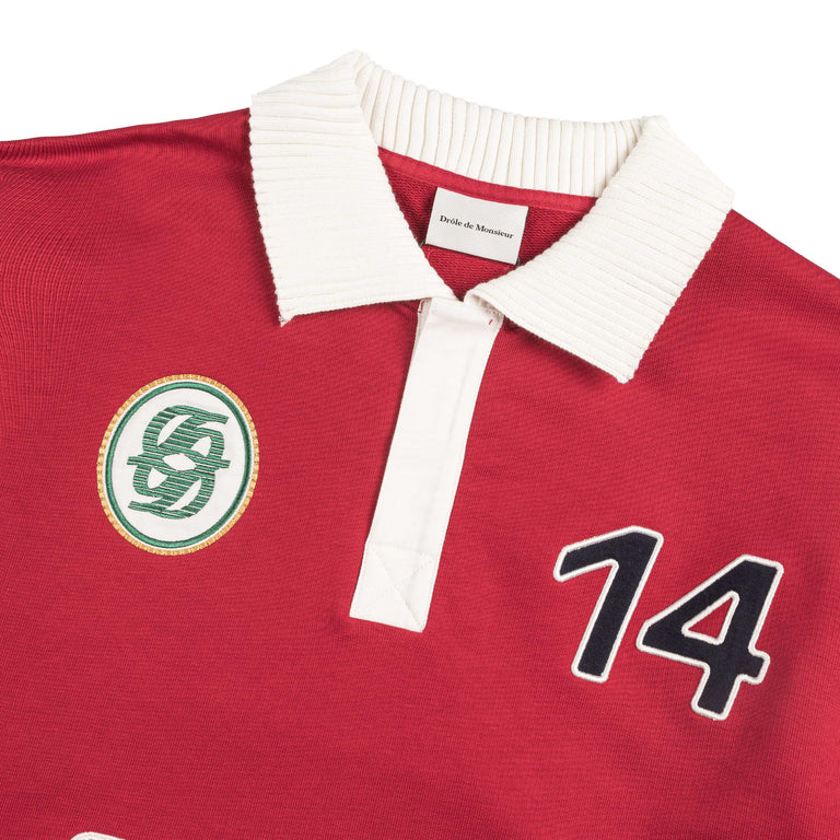Drole de Monsieur Le Polo Racing - XXL / Red - 3
