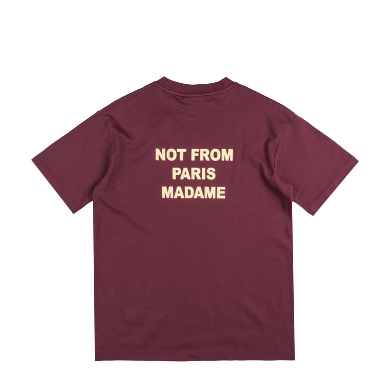 Drole de Monsieur Le T-Shirt Slogan - XXL / Wine
