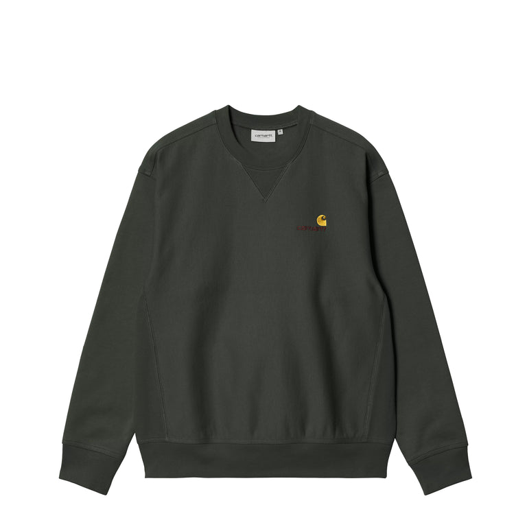 Carhartt WIP American Script Sweat - L / Raven
