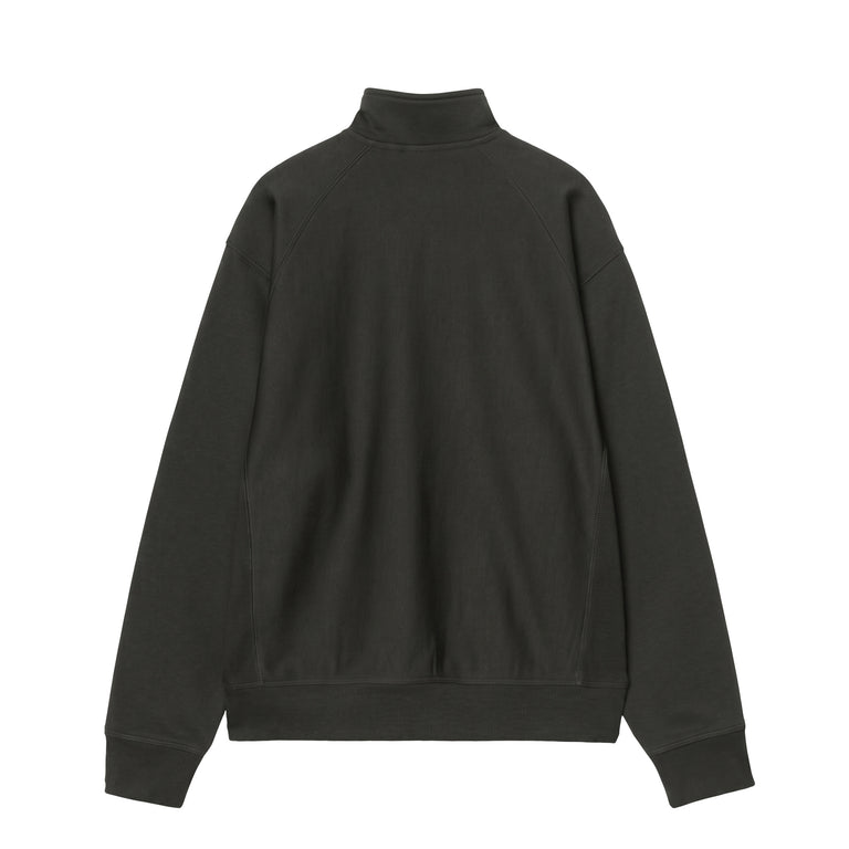 Carhartt WIP Half Zip American Script Sweat - L / Raven - 2