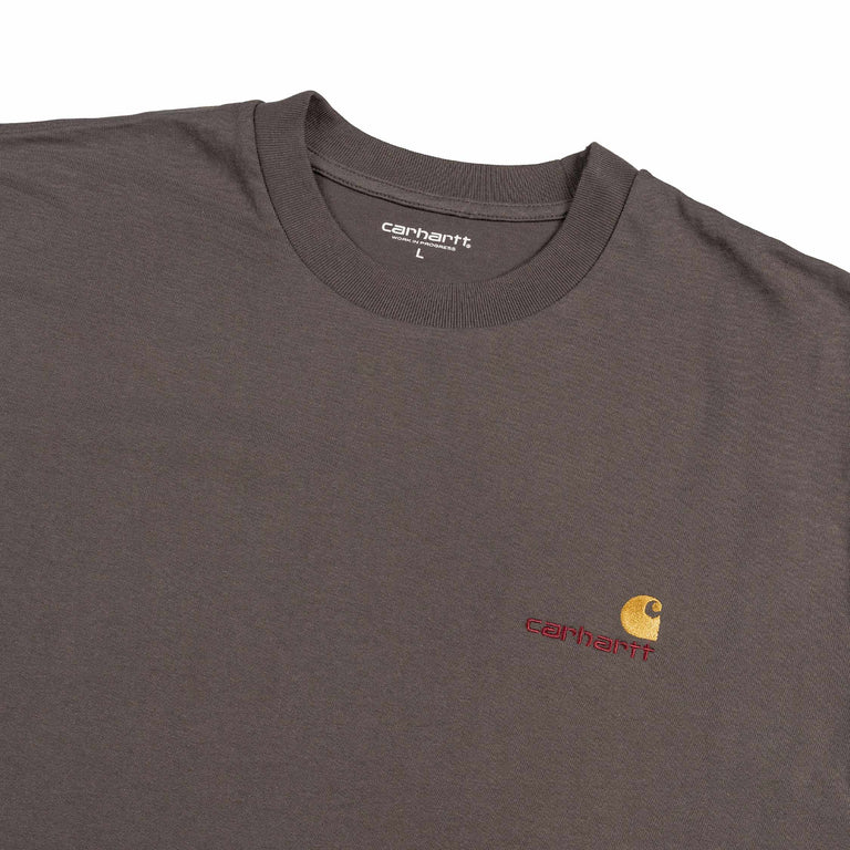 Carhartt WIP American Script T-Shirt - XXL / Porphyry - 2
