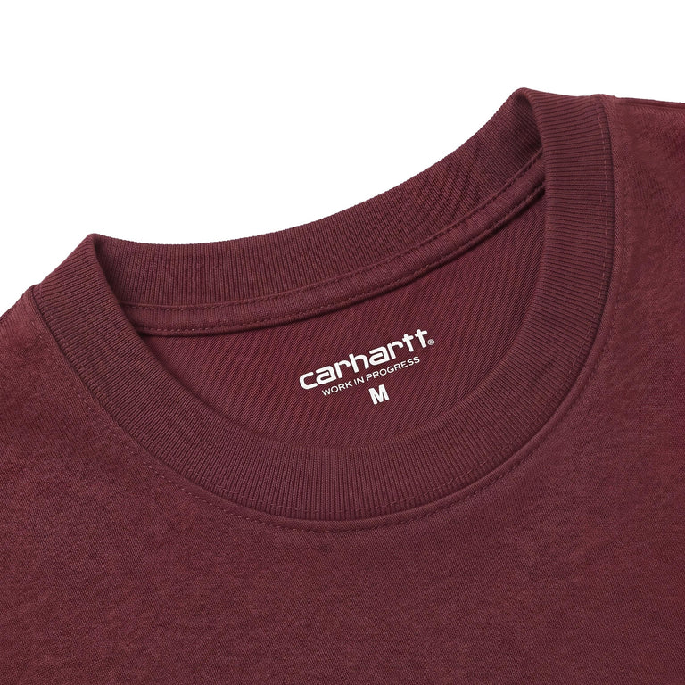 Carhartt WIP American Script T-Shirt - XXL / Amarone - 3