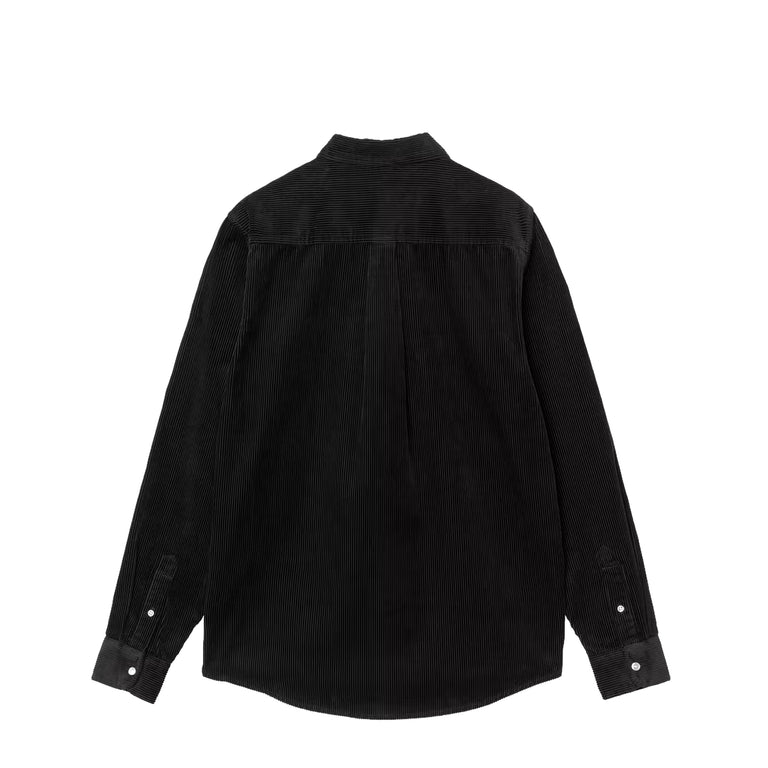 Carhartt WIP L/S Madison Cord Shirt - XXL / Soot - 2
