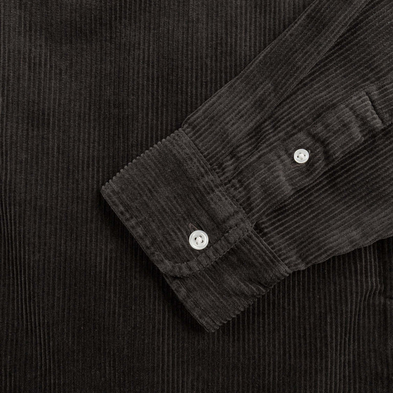 Carhartt WIP L/S Madison Cord Shirt - XXL / Graphite / Graphite - 3
