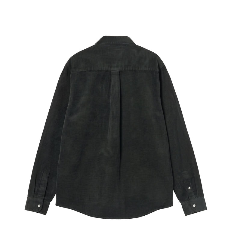 Carhartt WIP L/S Madison Cord Shirt - S / Raven - 2