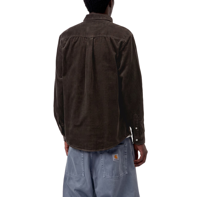 Carhartt WIP L/S Madison Cord Shirt - S / Tobacco - 3