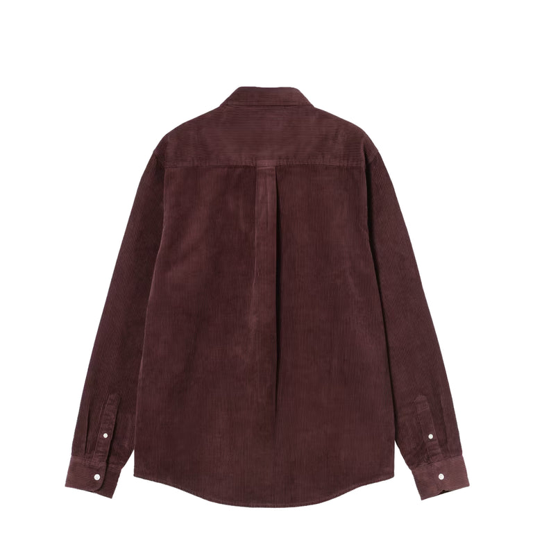Carhartt WIP L/S Madison Cord Shirt - S / Amarone - 2
