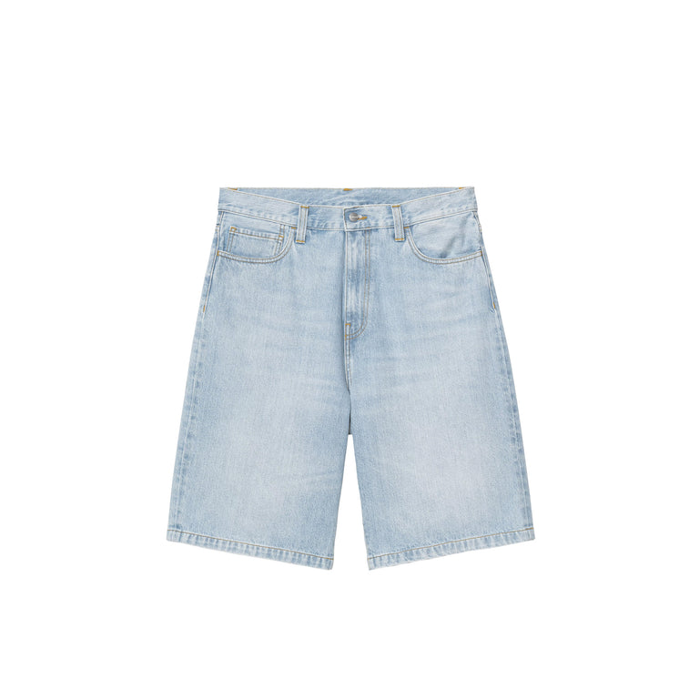 Carhartt WIP Landon Short - 28 / Blue Heavy Worn Bleached
