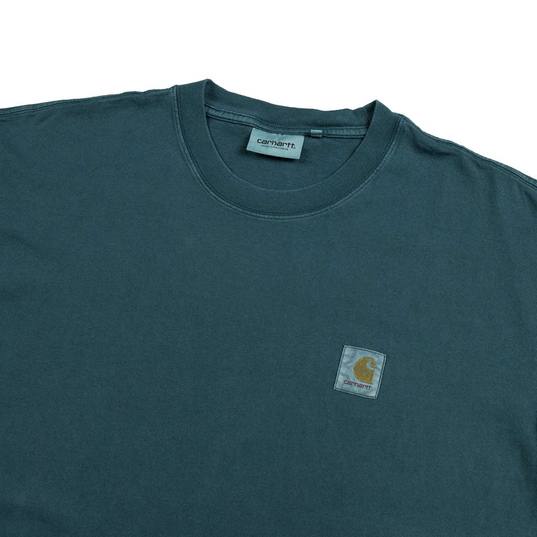 Carhartt WIP Vista T-Shirt - XXL / Deep Lagoon / Garment Dyed - 2
