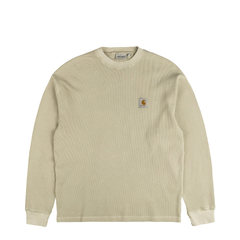 Carhartt WIP L/S Vista Waffle T-Shirt - XXL / Fleur De Sel
