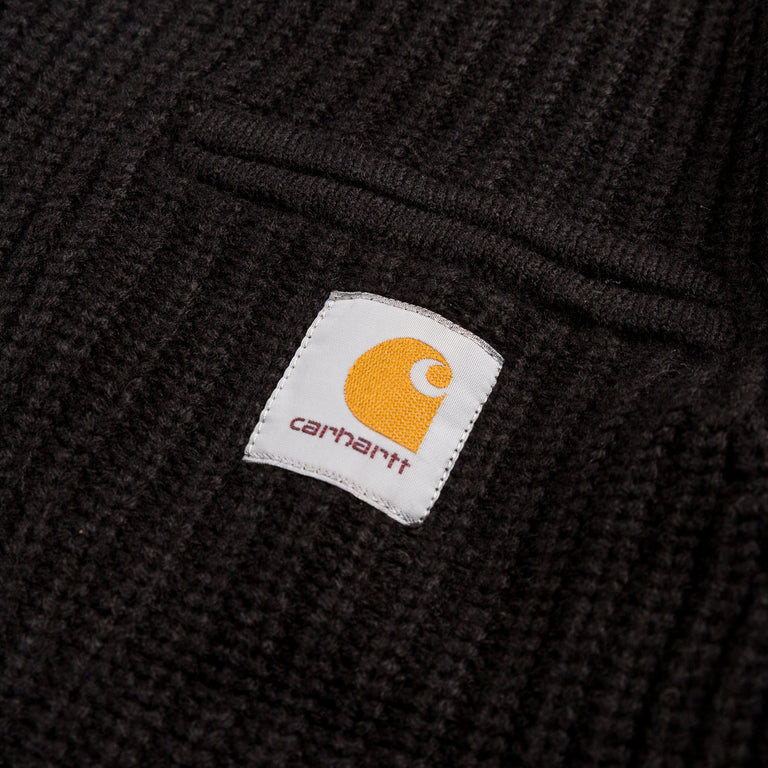 Carhartt WIP Detroit Half Zip Sweater - XXL / Black - 4
