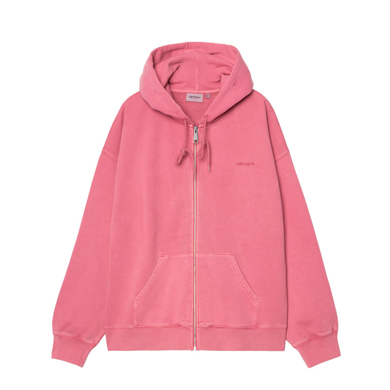 Carhartt WIP Hooded Benton Sweat Jacket - S / Primrose Garment Dyed
