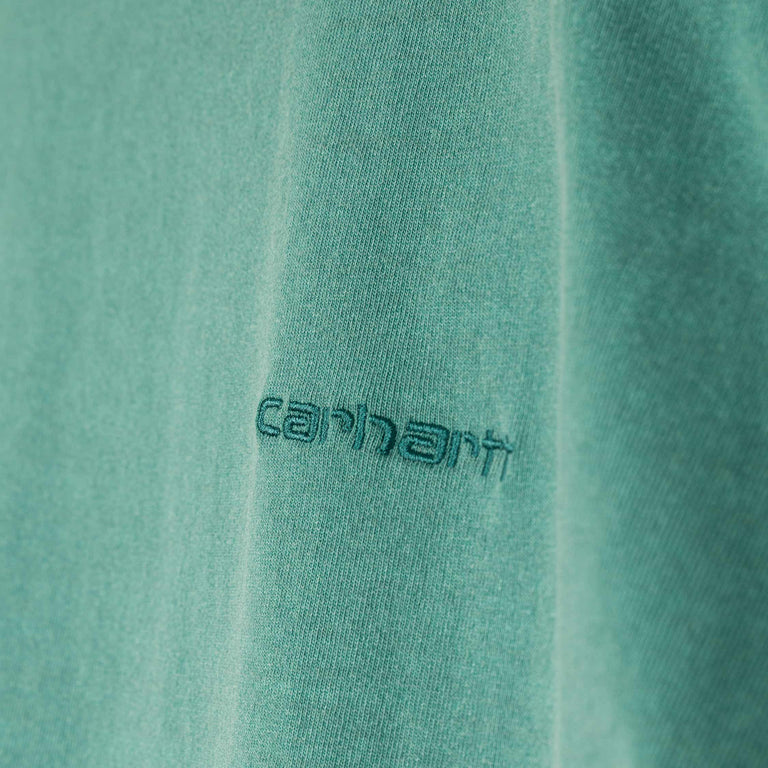 Carhartt WIP Benton T-Shirt - L / Lily Garment Dyed - 4