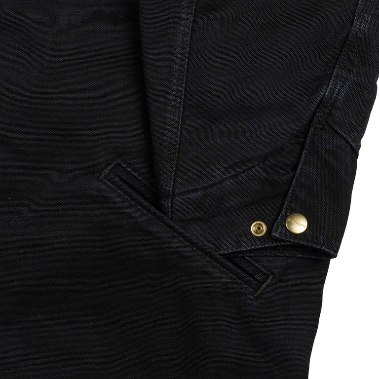 Carhartt WIP OG Detroit Jacket (Black / Black Stone Canvas)