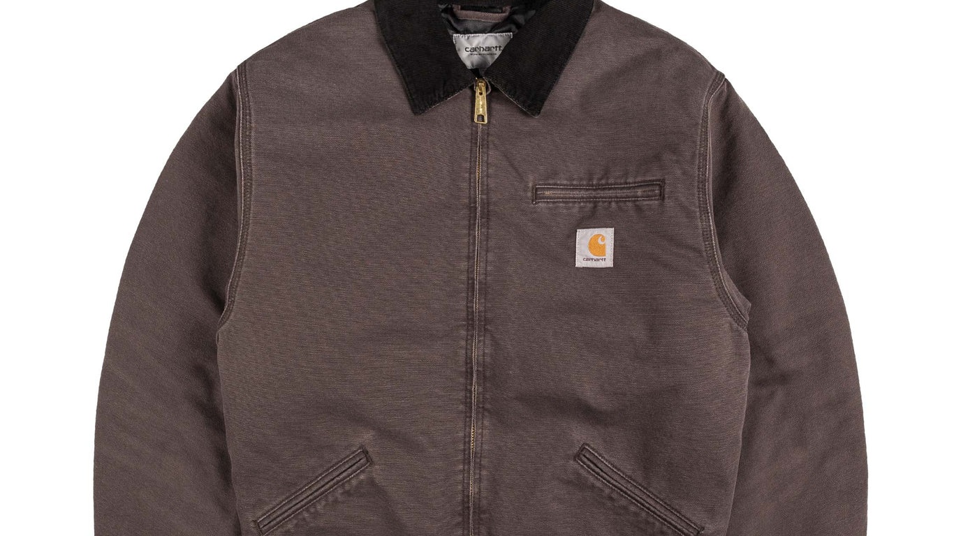 Carhartt WIP OG Detroit jacket S アクティブ Carhartt WIP OG Detroit Jacket, Graphite / Black | Official