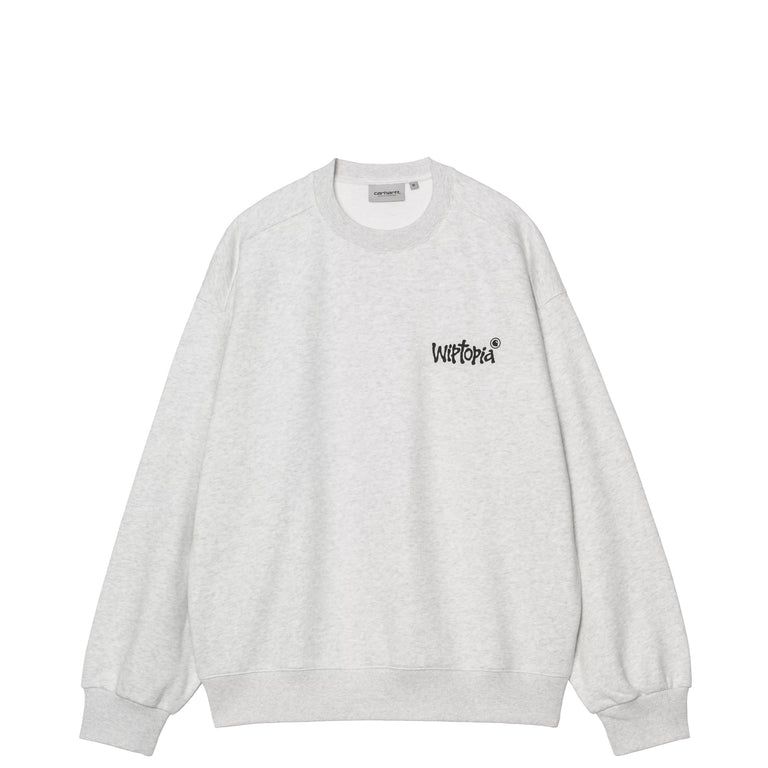 Carhartt WIP Wiptopia Sweatshirt (Ash Heather)
