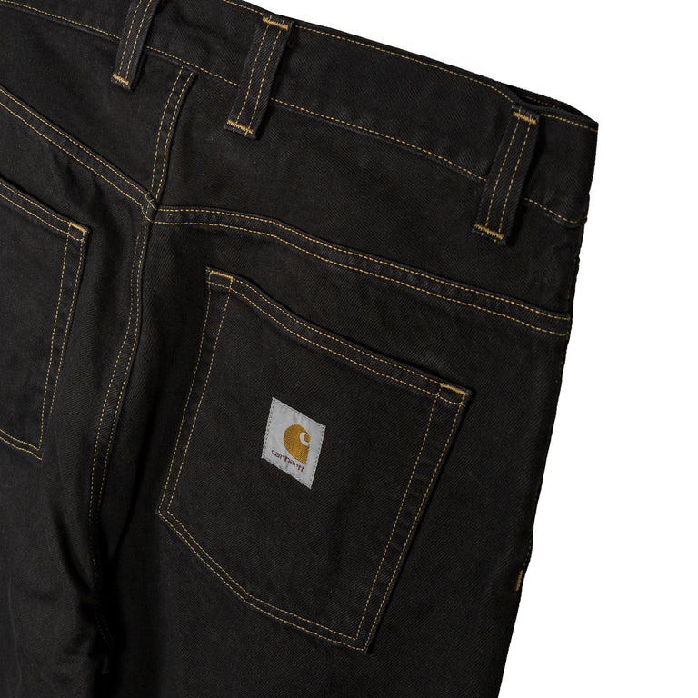 Carhartt WIP Brandon Pant - S / Black Rinsed - 4
