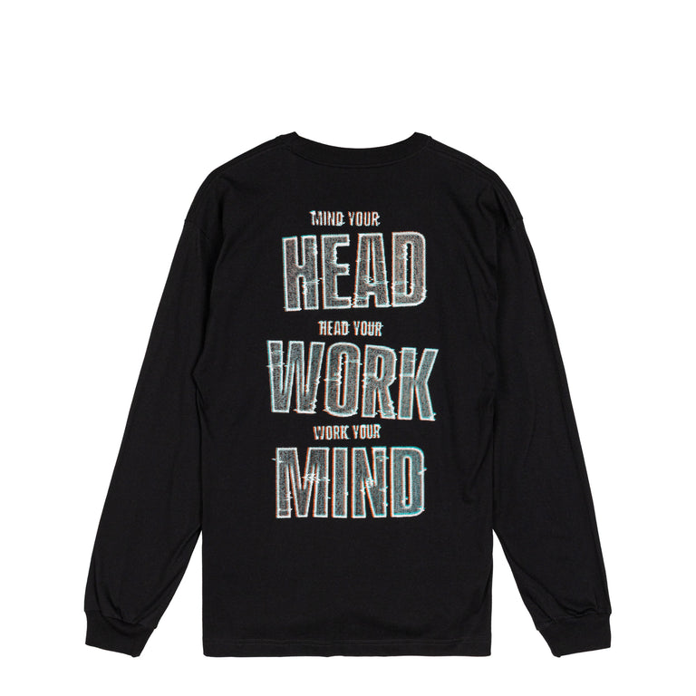 Carhartt WIP L/S Mind Your Head T-Shirt - XXL / Black - 2
