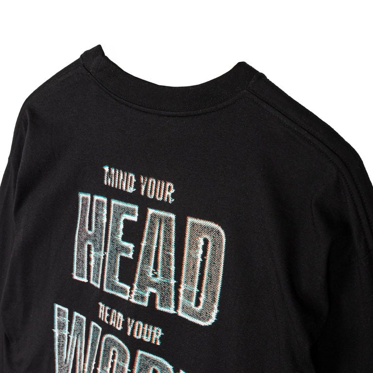 Carhartt WIP L/S Mind Your Head T-Shirt - XXL / Black - 4
