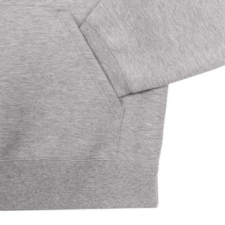 Carhartt WIP Hooded Alda Sweat - M / Grey Heather / White - 3
