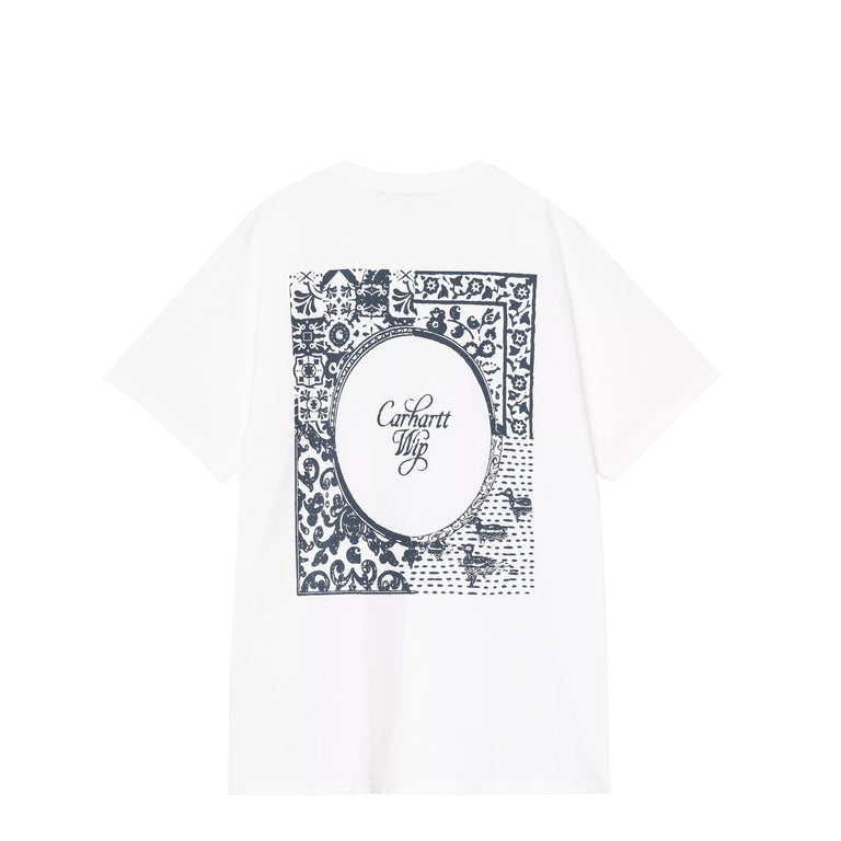 Carhartt WIP Vestige T-Shirt - M / White Stone Washed
