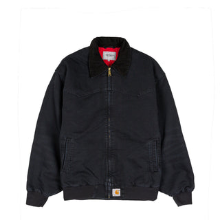 Carhartt WIP OG Santa Fe Jacket - XXL / Black / Black Grind Wash
