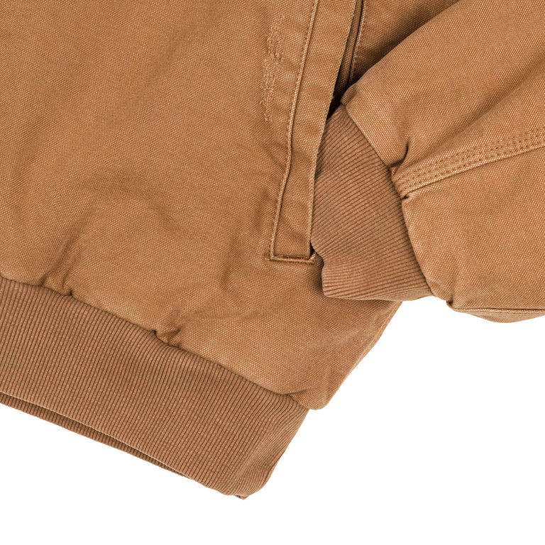 Carhartt WIP OG Santa Fe Jacket - S / Hamilton Brown / Tobacco Grind Wash - 3