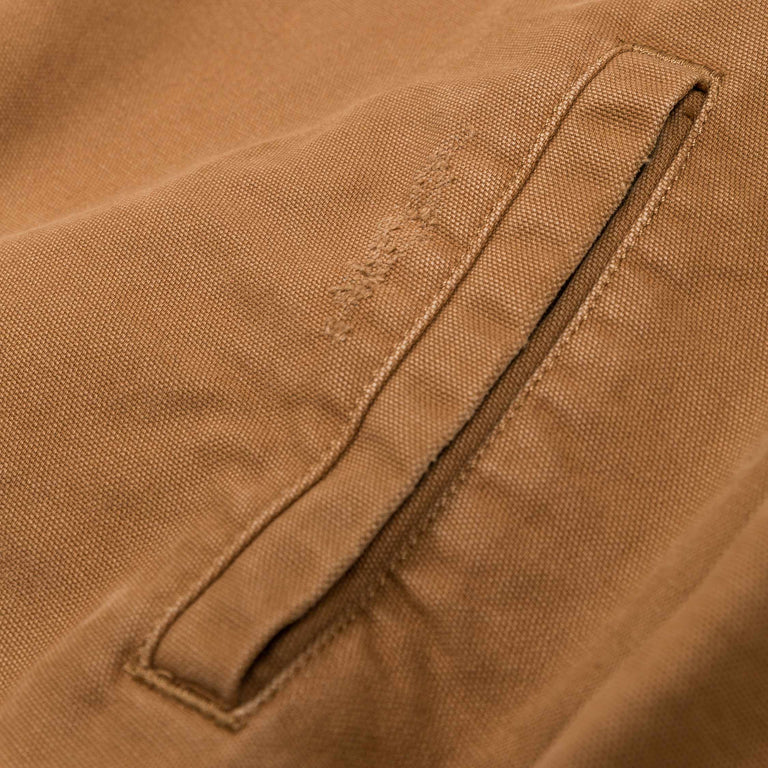 Carhartt WIP OG Santa Fe Jacket - S / Hamilton Brown / Tobacco Grind Wash - 4