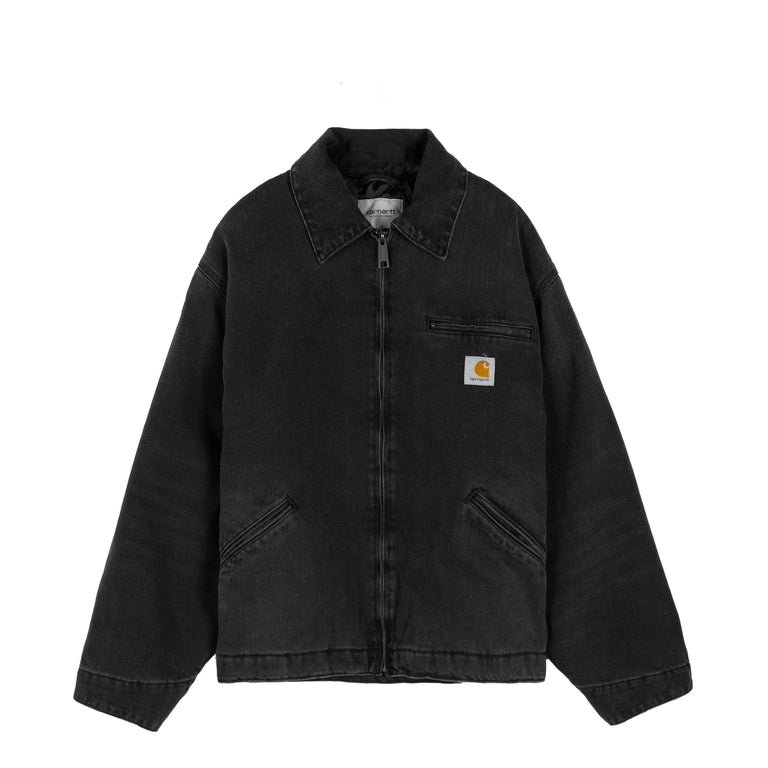 Carhartt WIP OG Detroit Jacket - S / Black Grind Wash
