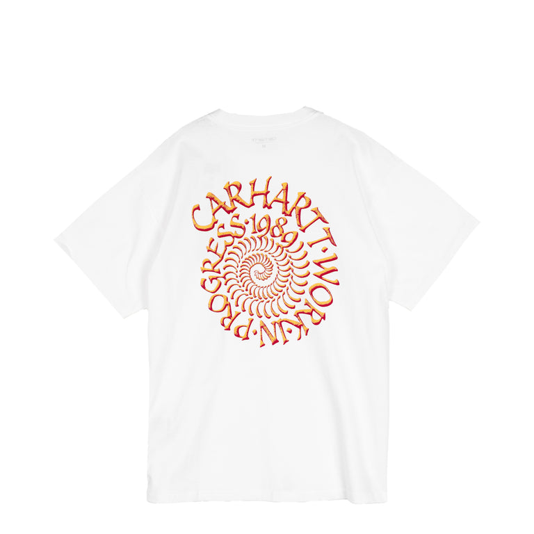 Carhartt WIP Spirals T-Shirt - L / White
